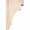 Ekena Millwork Mediterranean Smooth Corbel, Douglas Fir, 5 1/2"W x 6"D x 10"H COR06X06X10MED00SDF - alternate 4